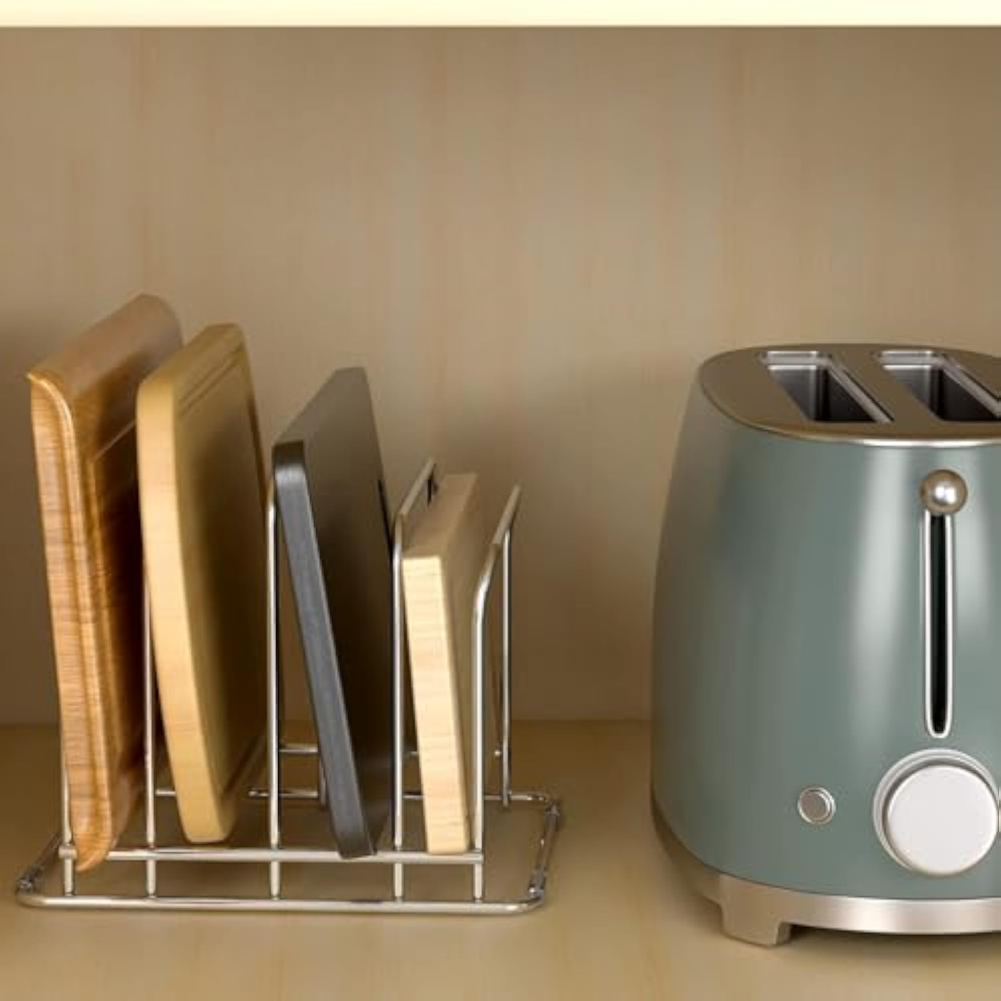 Cutting Board Organizer, Kitchen Organizer for Pans